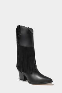 botas western con flecos