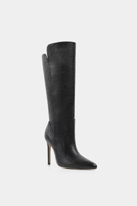 botas altas con tacón de aguja sexy