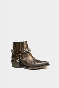 botines de moda vaquera para mujer