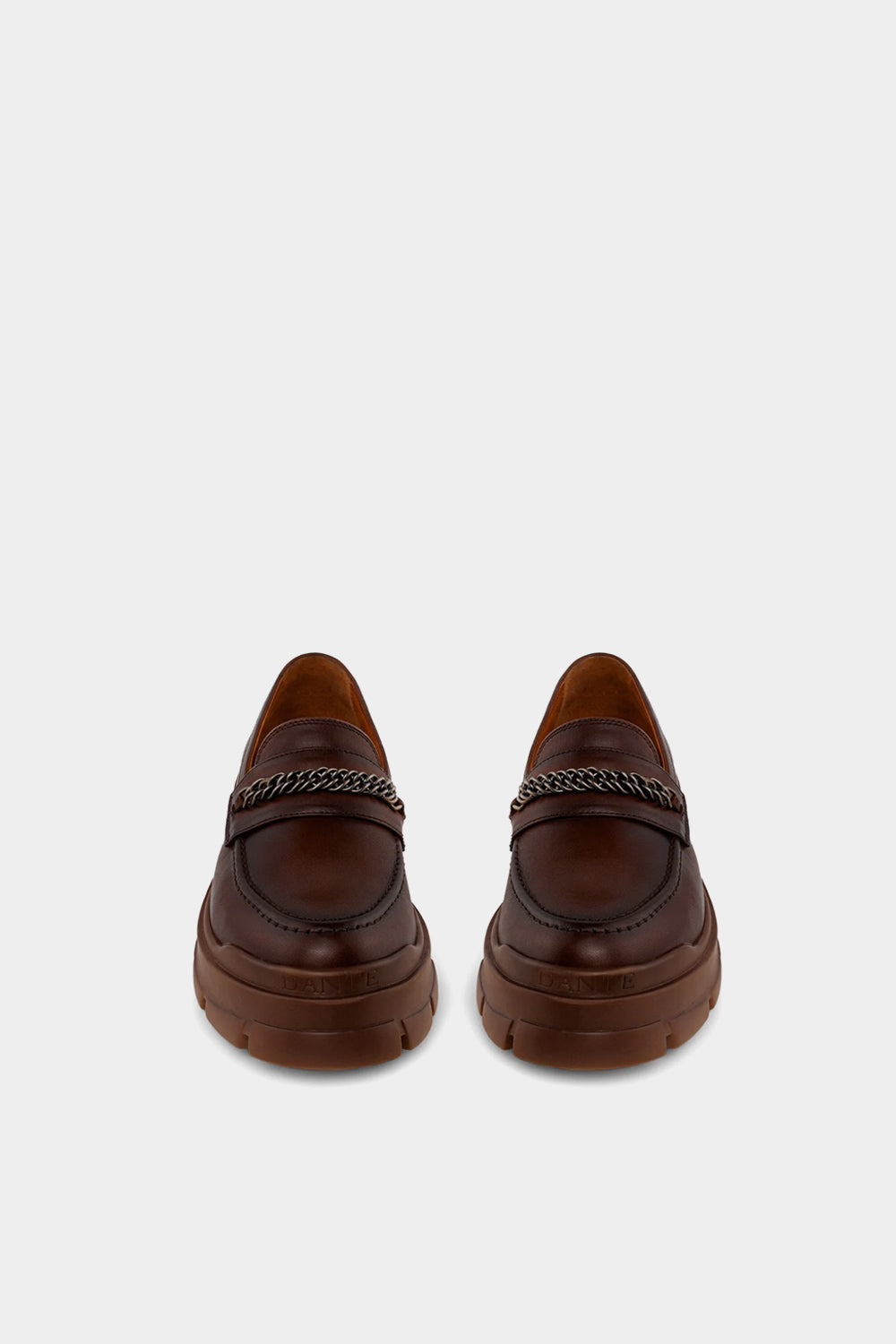 mocasines de piel estilo pradra color cafe