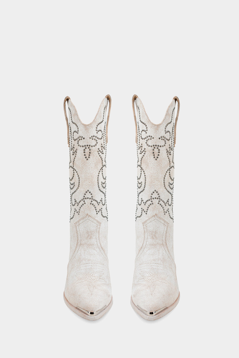 botas western color blanco