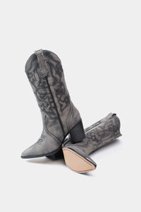 botas mezclilla de mujer 