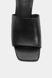 mules tacones de piel estilo dana paola
