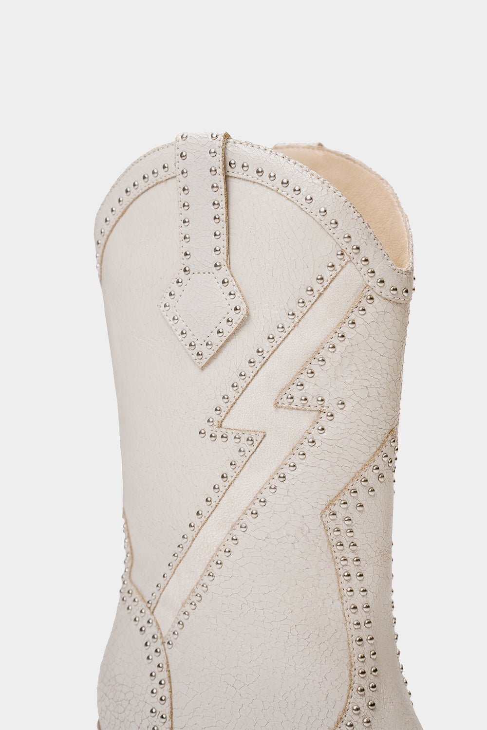 botas craqueladas blancas 