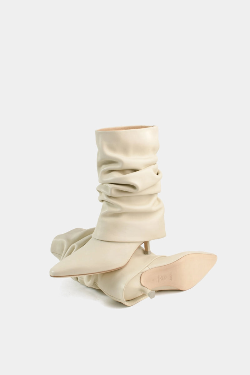 Botín / Ankle Boots color blanco para mujer
