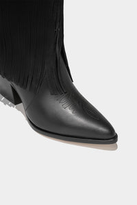 bota hecha a mano estilo cowboy carter