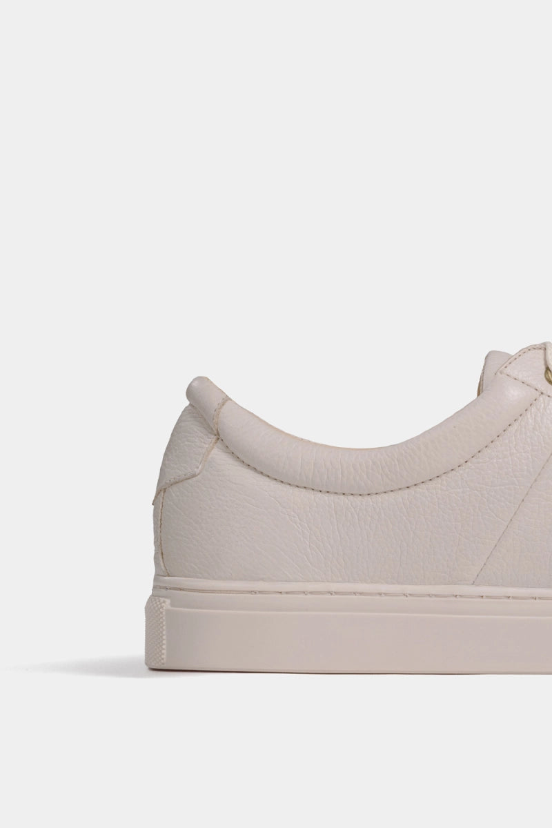 tennis de piel para hombre color hueso / blancos