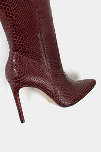 Botas de tacón de aguja alto 