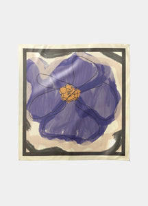 mascada florarl estilo hermes