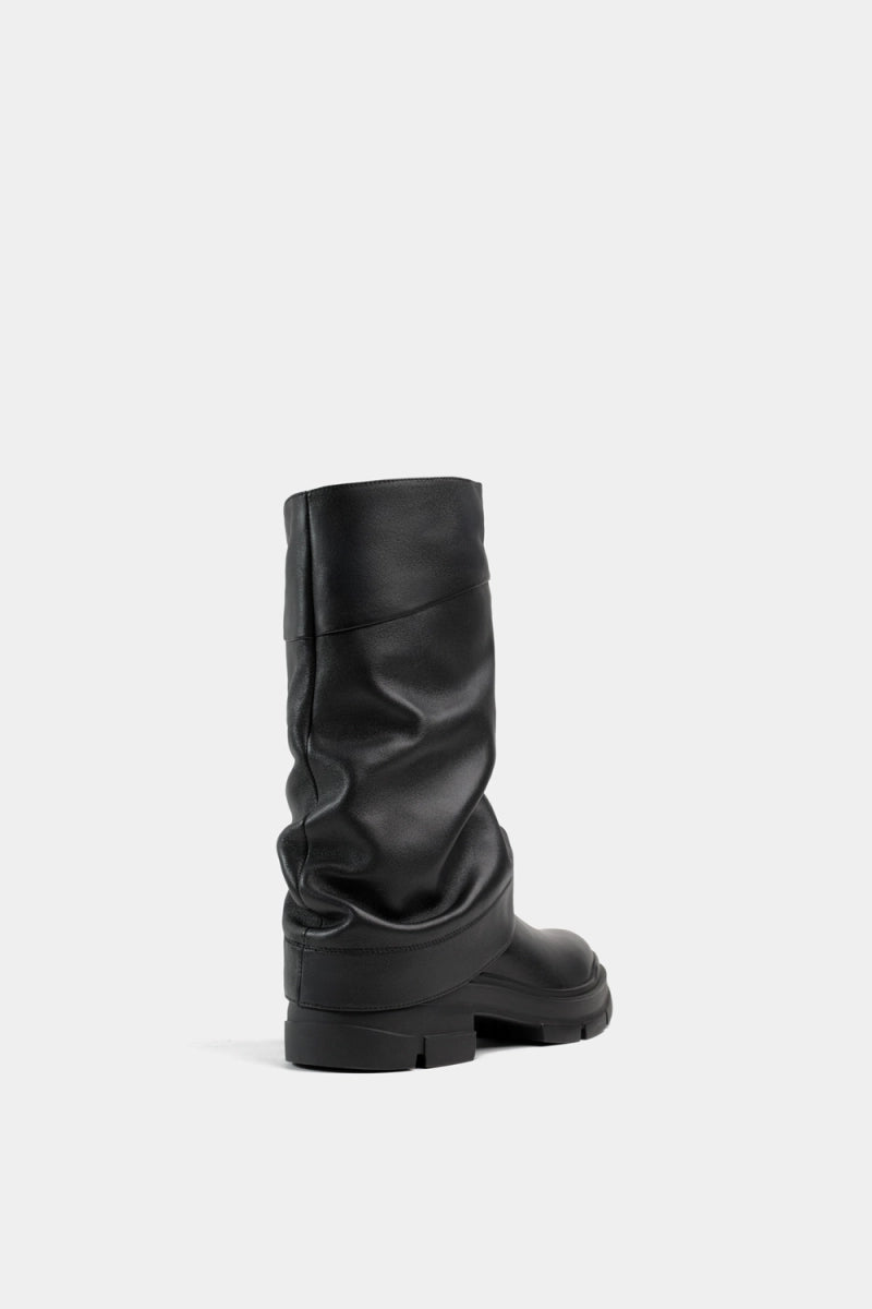 botas de piel para dama y2k y boho style